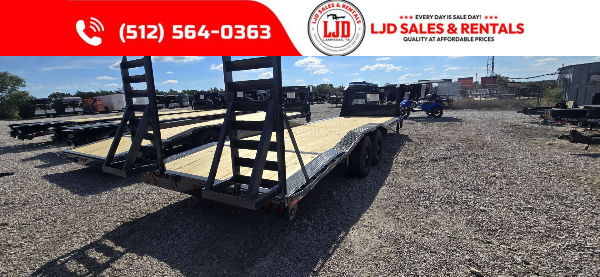New 2026 Tiger - Gooseneck Drive Over Fender Trailer 102" X 26'