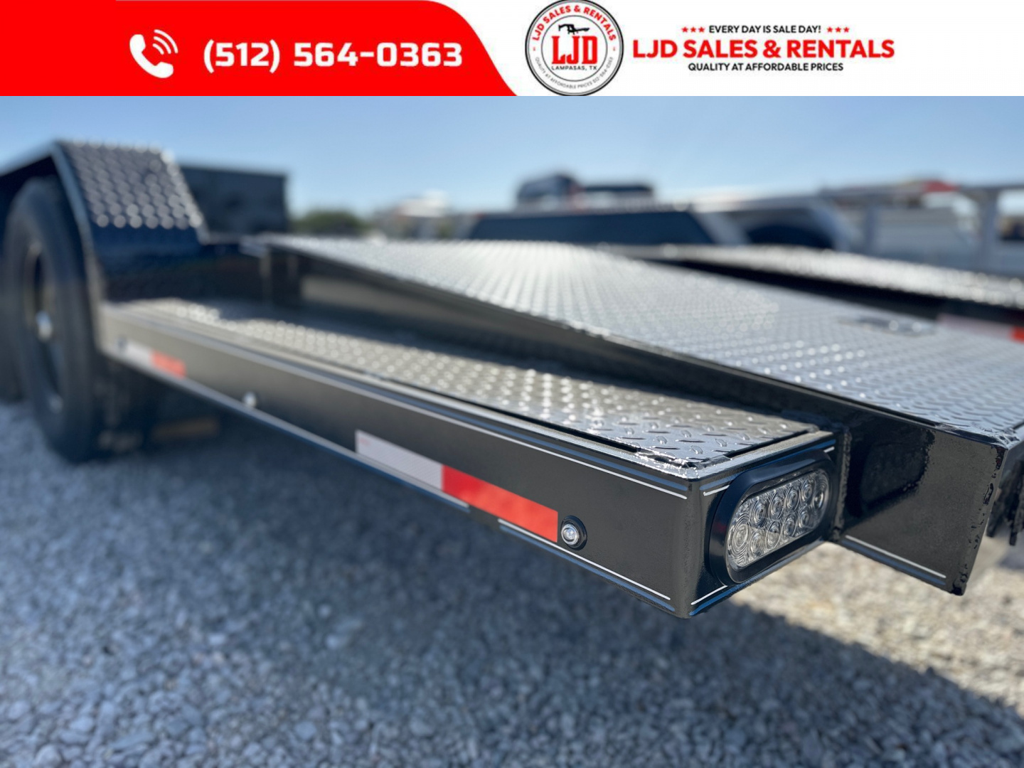 New 2025 Lion - 83" x 22' Car Hauler / Equipment Trailer 12K GVWR