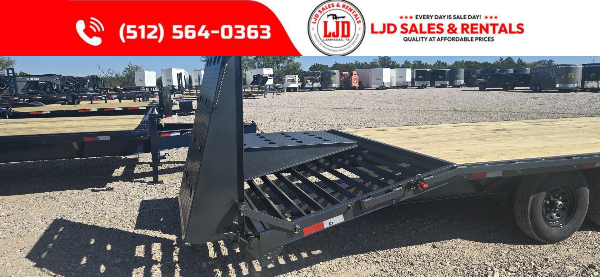 New 2026 Lion - Mega Ramps - 14K GVWR - 102" x 28' - Equipment Trailer