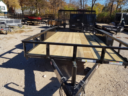 New 2026 MEB 83x14 Utility Trailer W/Ramp 7K