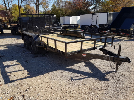 New 2026 MEB 83x14 Utility Trailer W/Ramp 7K