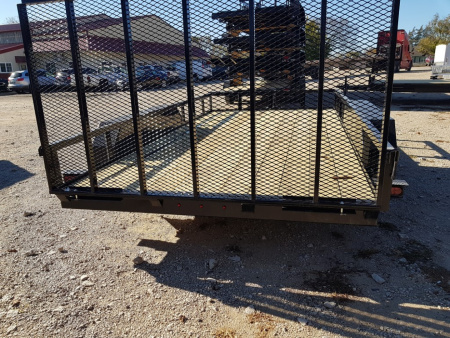 New 2026 MEB 83x14 Utility Trailer W/Ramp 7K