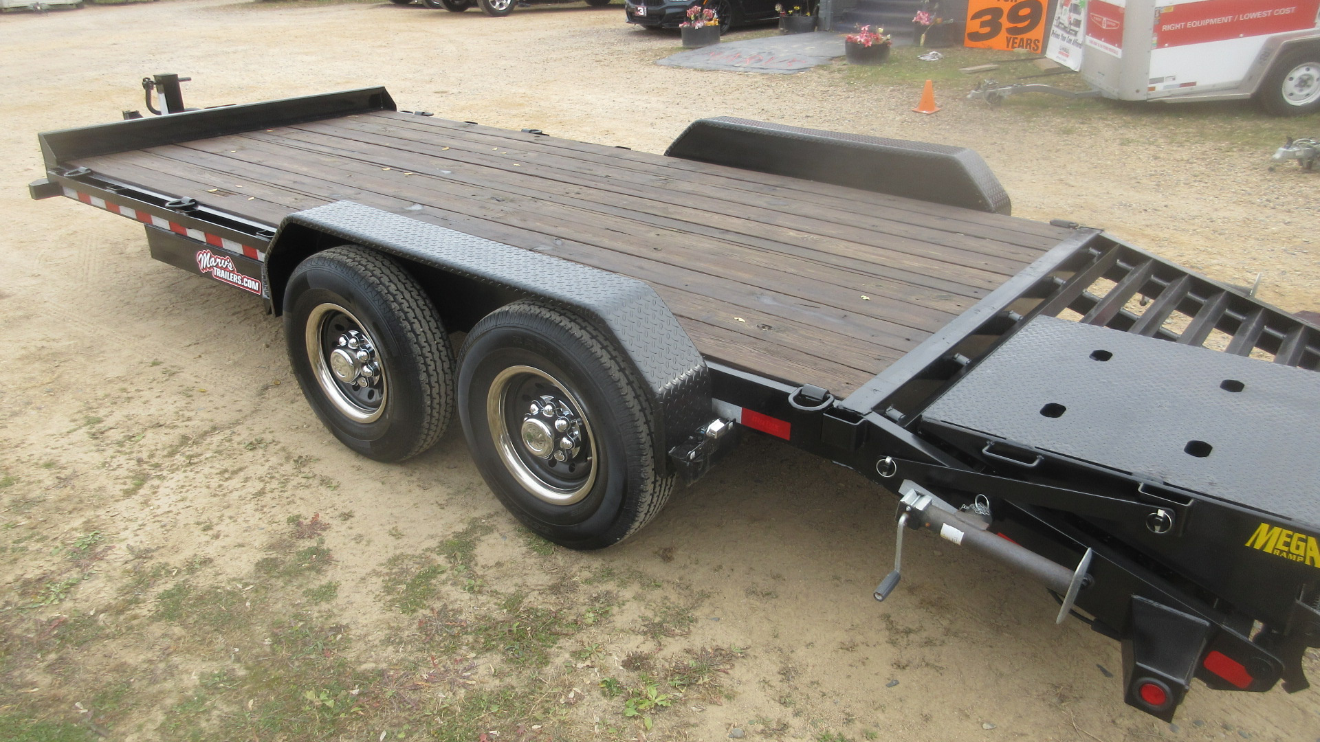 Used 2023 Big Tex Trailers 14ET-18BK-MR Equipment Trailer