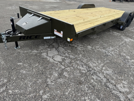 New 2026 Rice Trailers 82”x22’ Flatbed Flatbed Trailer