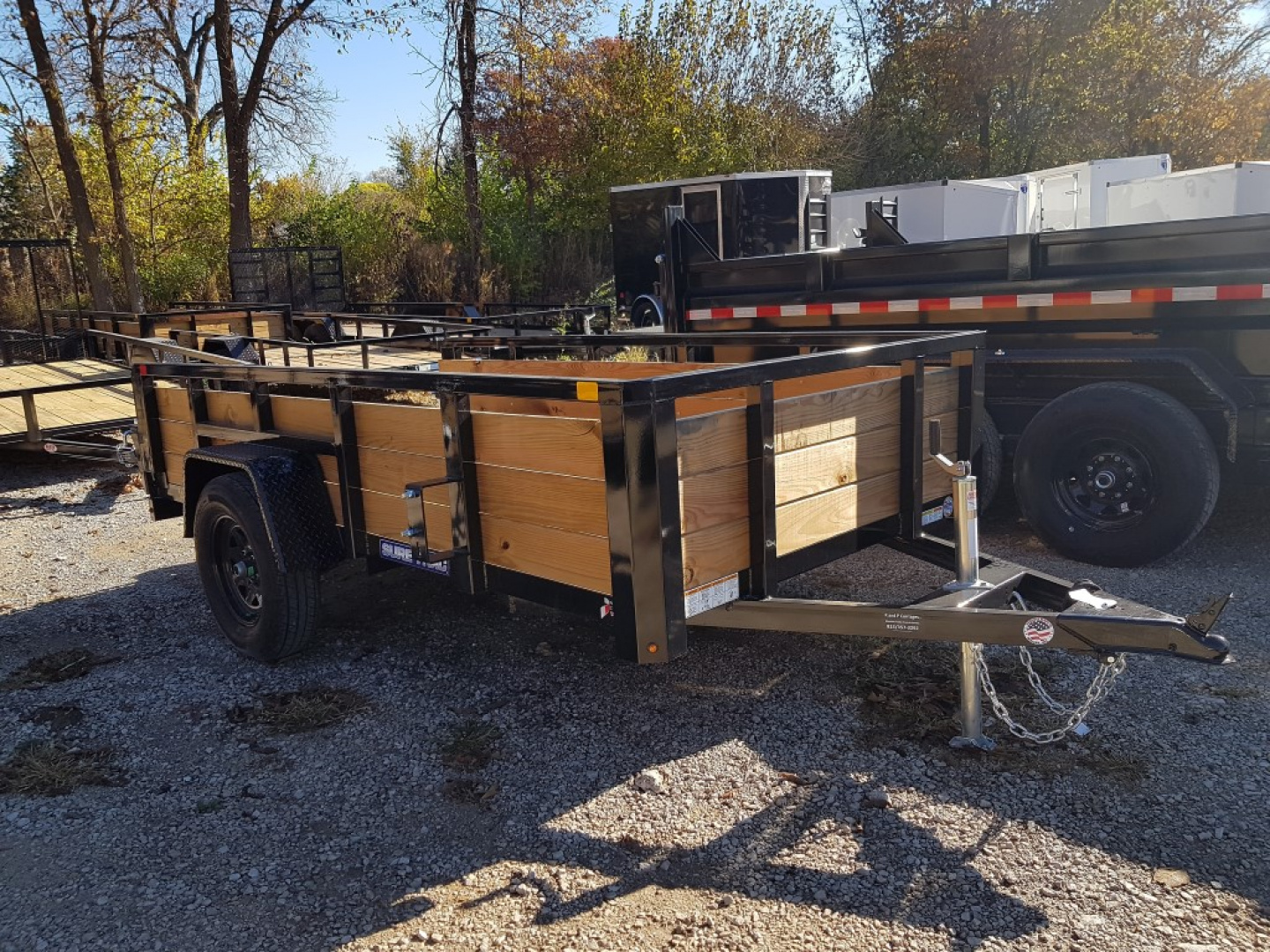 New 2025 Sure-Trac 5 x 10 - 3 Board High Side Trailer Utility Trailer