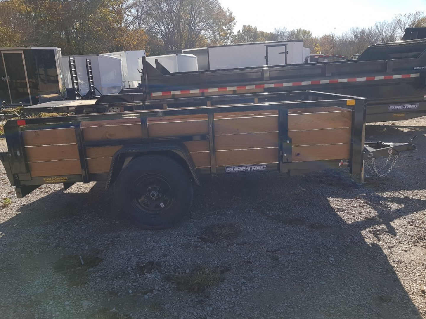 New 2025 Sure-Trac 5 x 10 - 3 Board High Side Trailer Utility Trailer