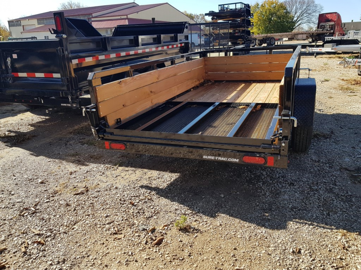 New 2025 Sure-Trac 5 x 10 - 3 Board High Side Trailer Utility Trailer