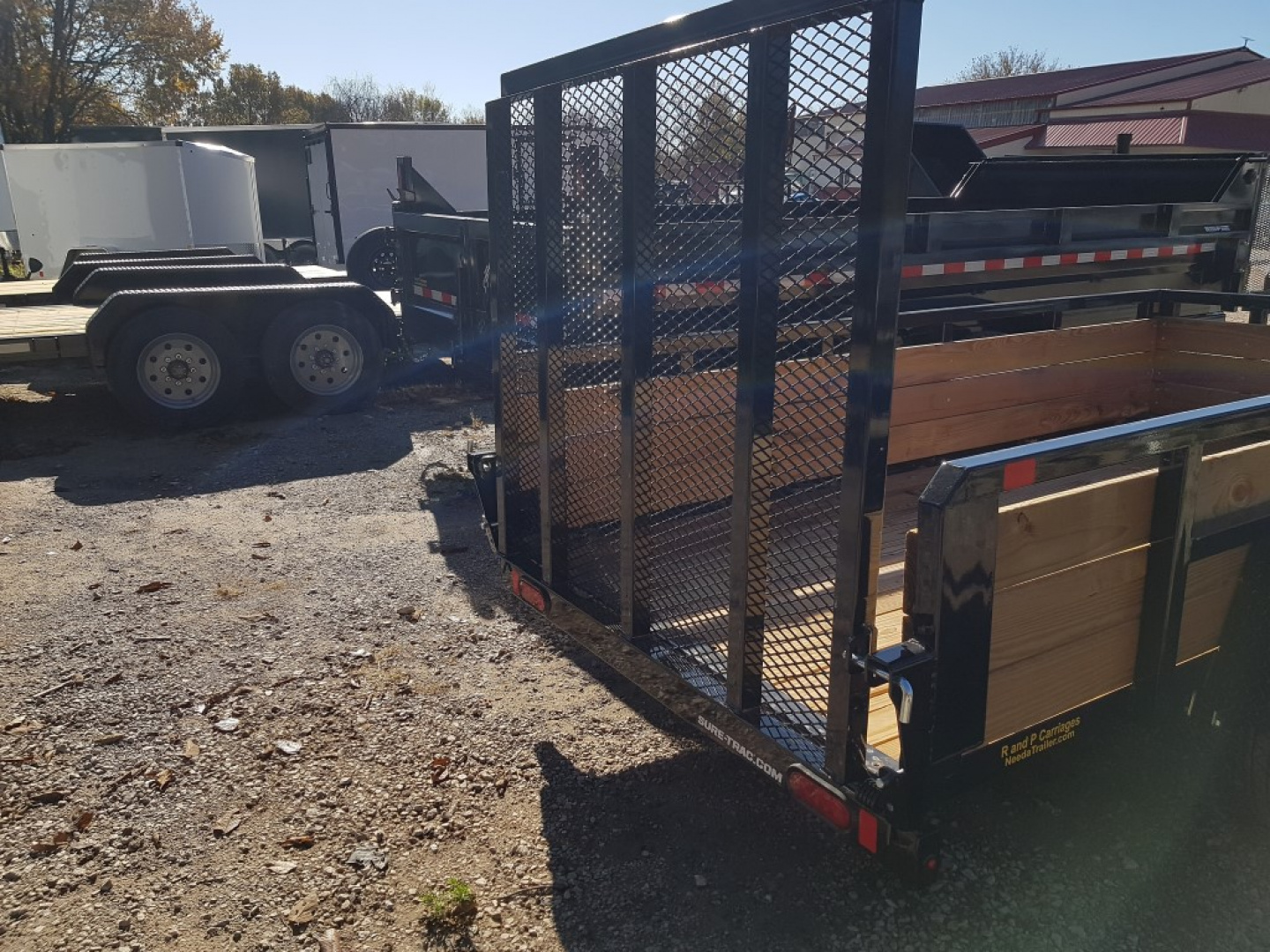 New 2025 Sure-Trac 5 x 10 - 3 Board High Side Trailer Utility Trailer