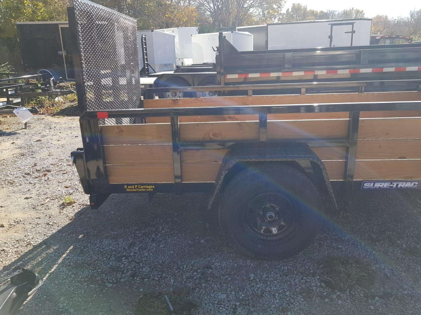 New 2025 Sure-Trac 5 x 10 - 3 Board High Side Trailer Utility Trailer