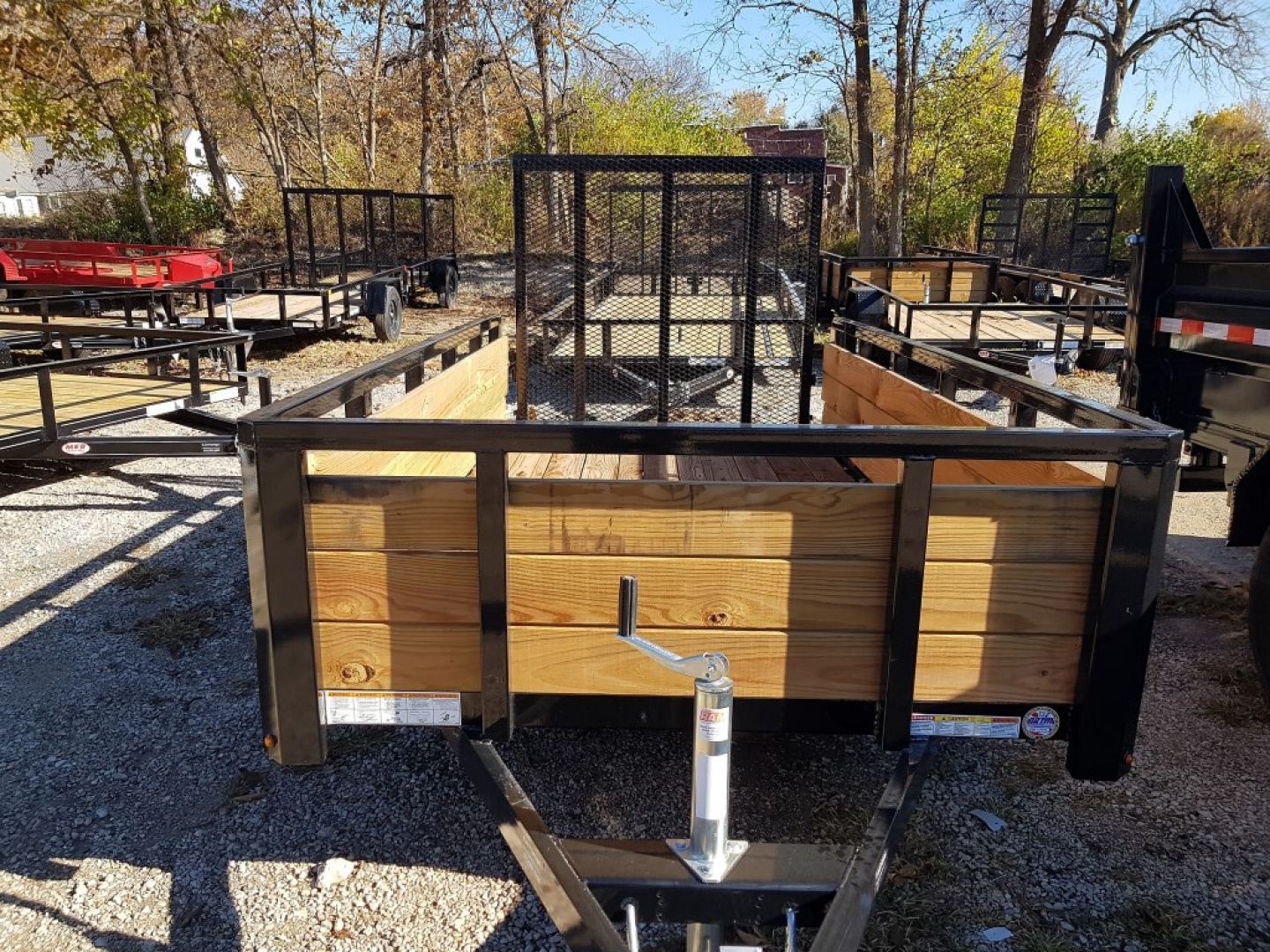 New 2025 Sure-Trac 5 x 10 - 3 Board High Side Trailer Utility Trailer