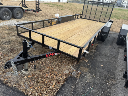New 2026 WD Trailers 83”x18 TA Utility Trailer Utility Trailer