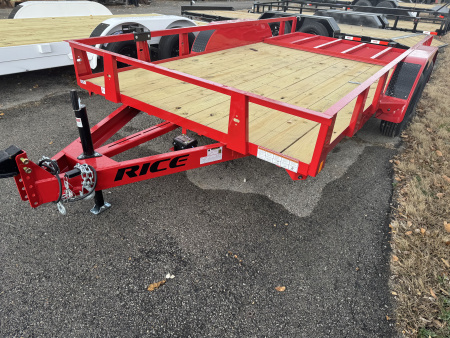 New 2026 Rice Trailers 82”x16’ TA Utility Utility Trailer