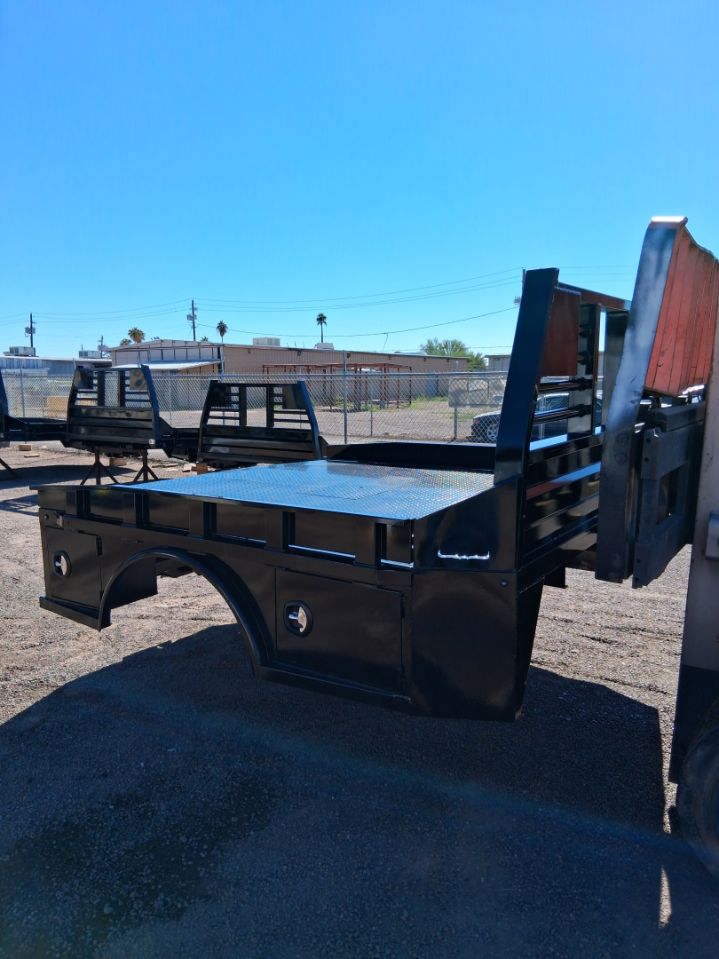 New 2026 Iron Ox RAM 4 BOX SKIRTED Truck Bed