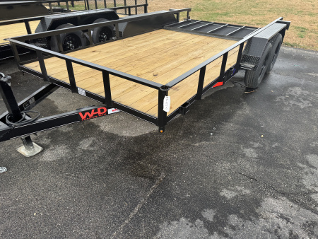 New 2026 WD Trailers 83”x14’ TA Utility Utility Trailer