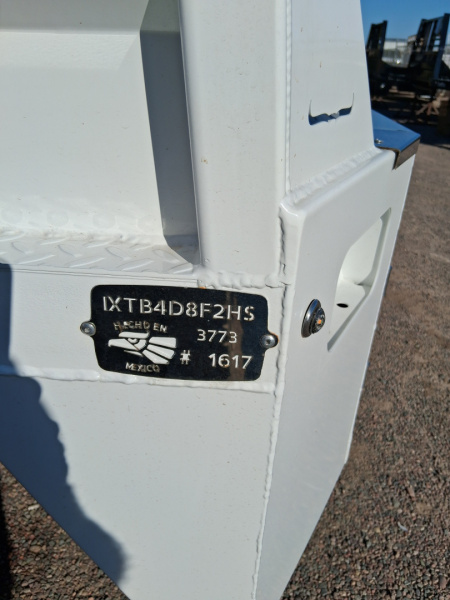 New 2026 Iron Ox FORD DUALLY TROUGH BED 4 BOX SKIRTED Truck Bed