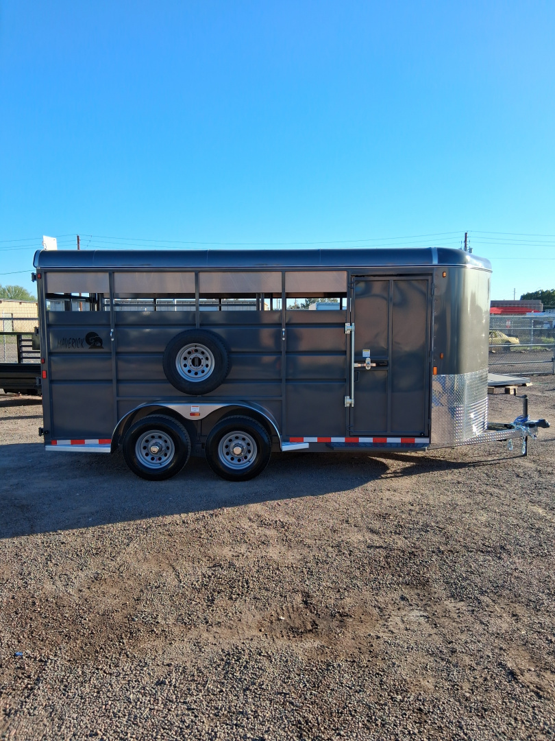 New 2026 Maverick Trailers MAVERICK 17' STOCK BP Stock / Stock Combo Trailer