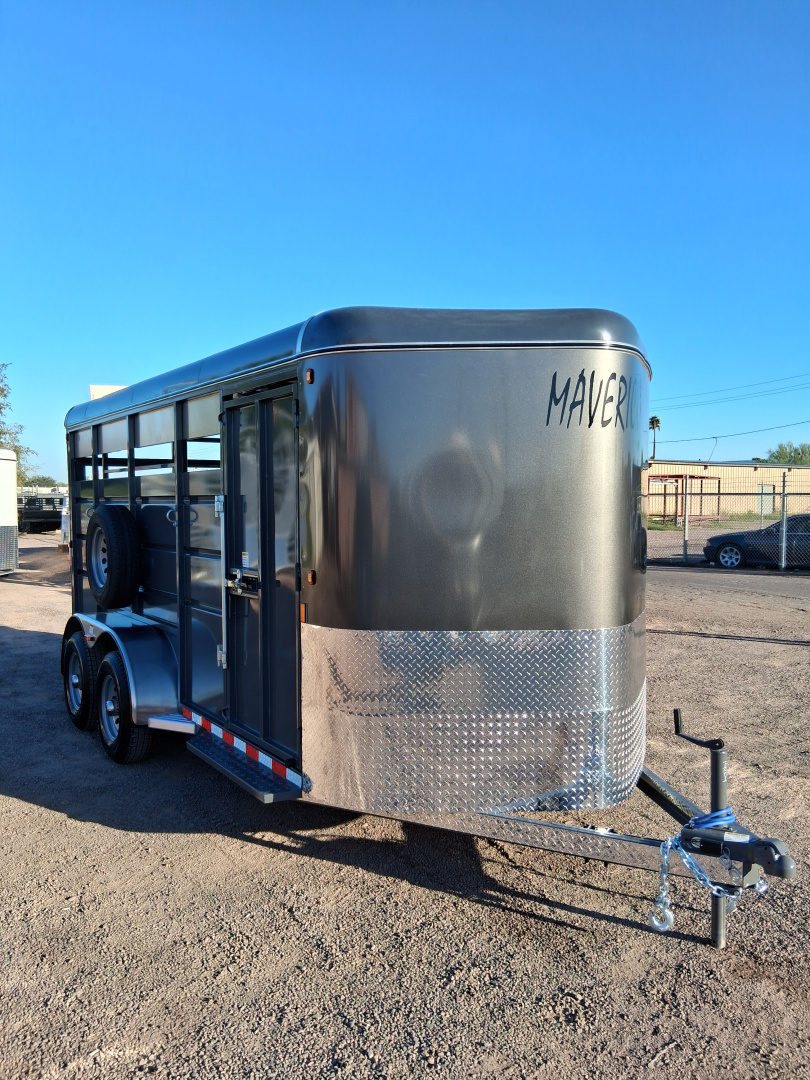 New 2026 Maverick Trailers MAVERICK 17' STOCK BP Stock / Stock Combo Trailer