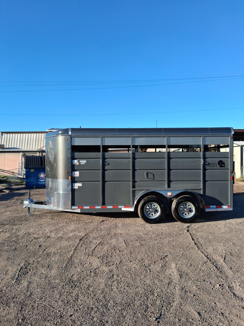 New 2026 Maverick Trailers MAVERICK 17' STOCK BP Stock / Stock Combo Trailer