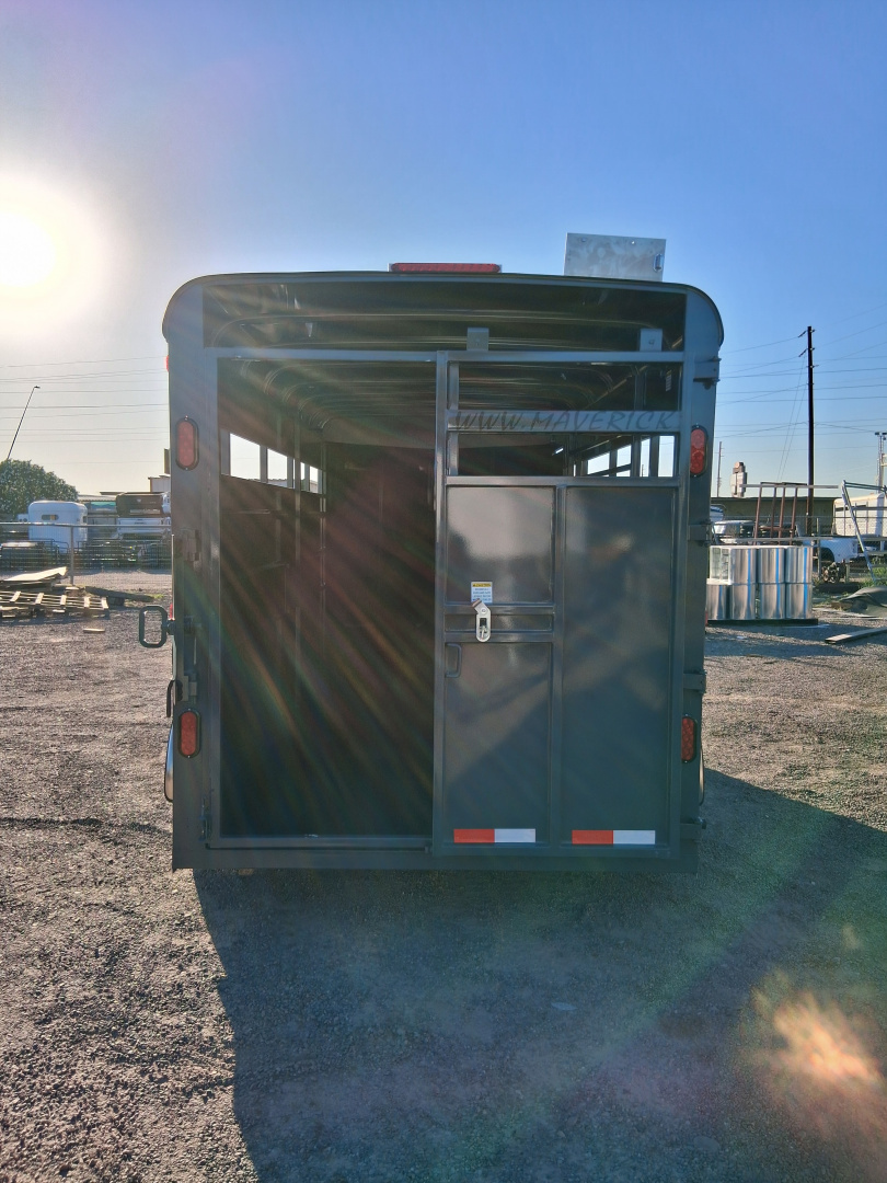 New 2026 Maverick Trailers MAVERICK 17' STOCK BP Stock / Stock Combo Trailer