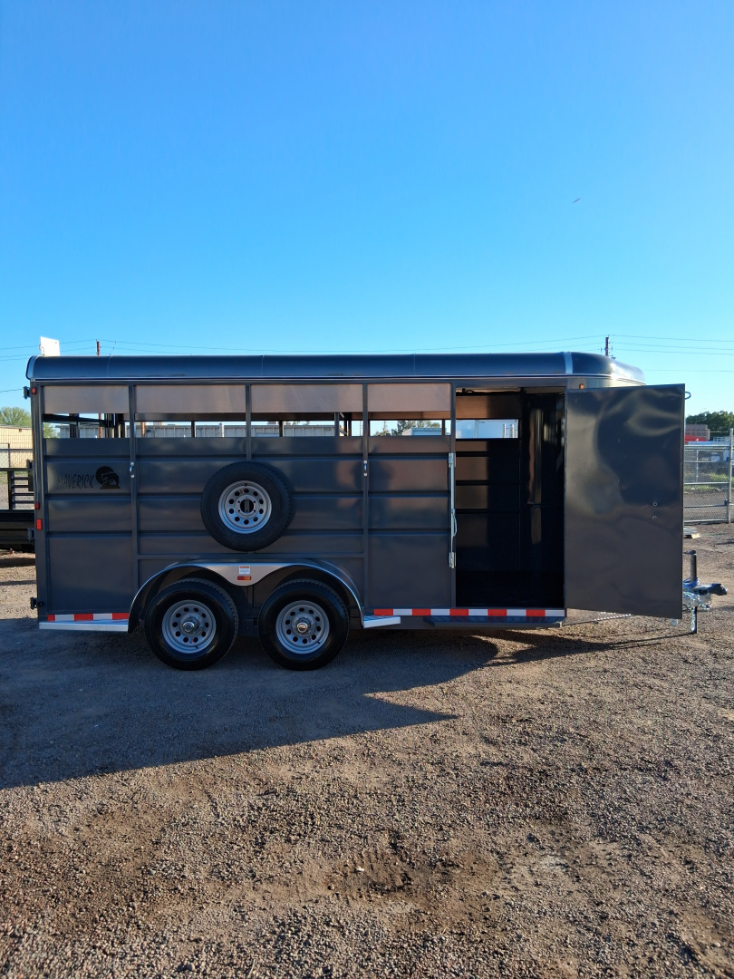 New 2026 Maverick Trailers MAVERICK 17' STOCK BP Stock / Stock Combo Trailer