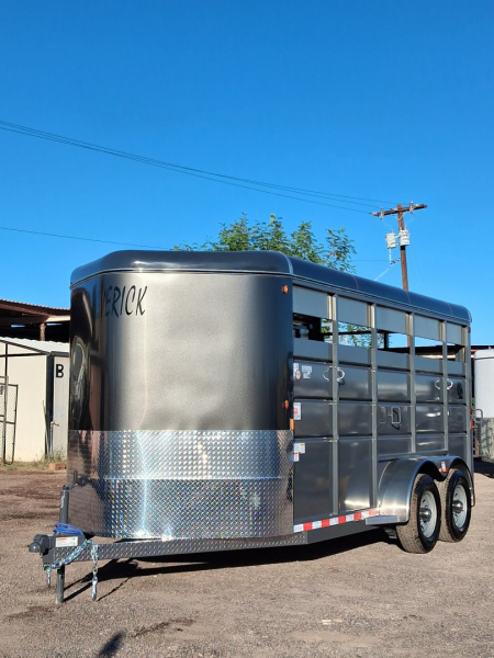 New 2026 Maverick Trailers MAVERICK 17' STOCK BP Stock / Stock Combo Trailer