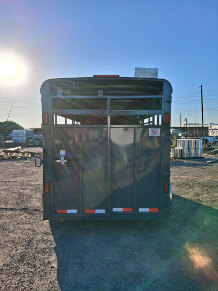 New 2026 Maverick Trailers MAVERICK 17' STOCK BP Stock / Stock Combo Trailer