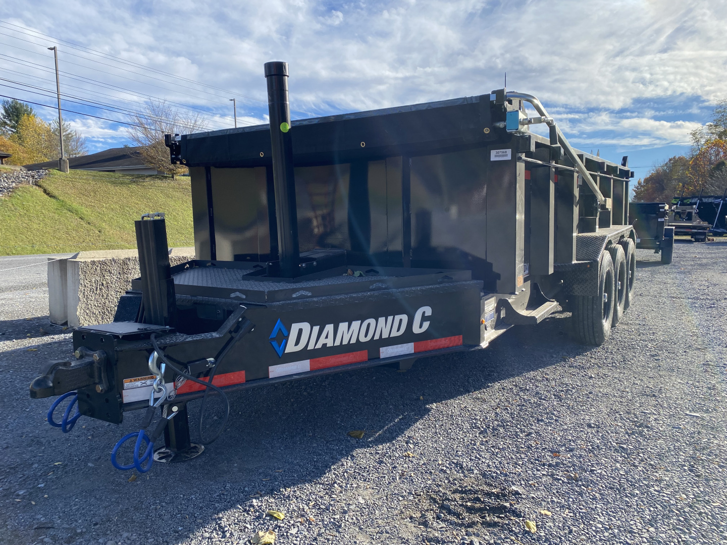 New 2026 Diamond C Lpt307 TELESCOPIC DUMP TRAILER PACESETTER EDITION LOADED 32” SIDES HYDRO JACK WIRELESS REMOTE