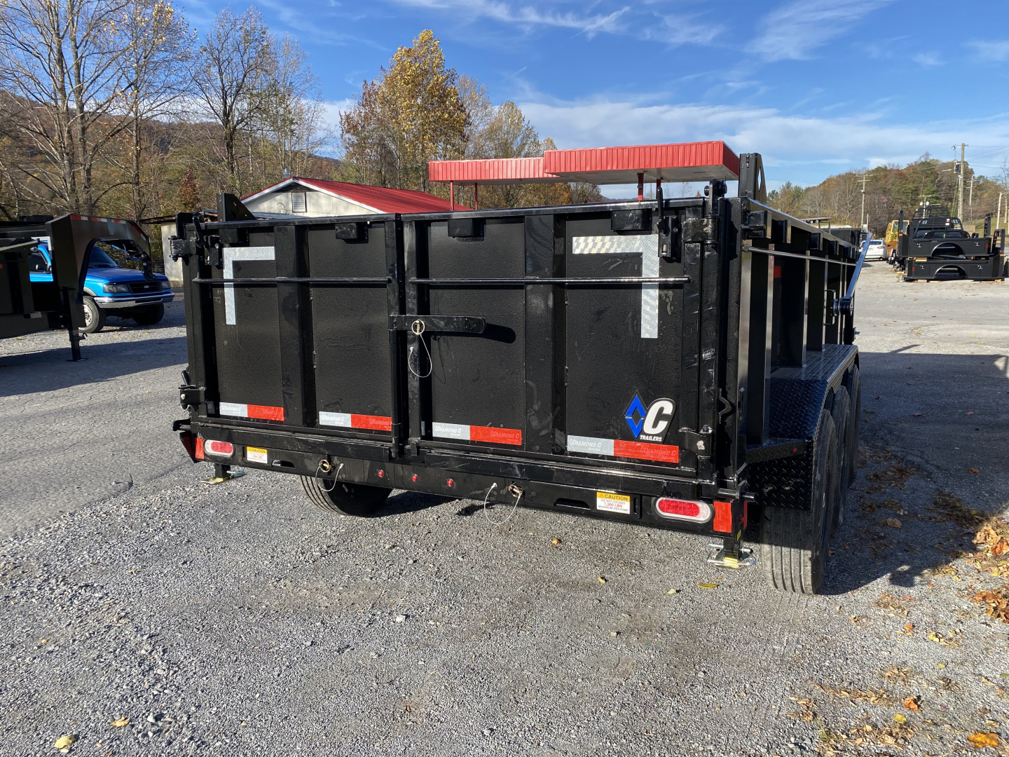 New 2026 Diamond C Lpt307 TELESCOPIC DUMP TRAILER PACESETTER EDITION LOADED 32” SIDES HYDRO JACK WIRELESS REMOTE