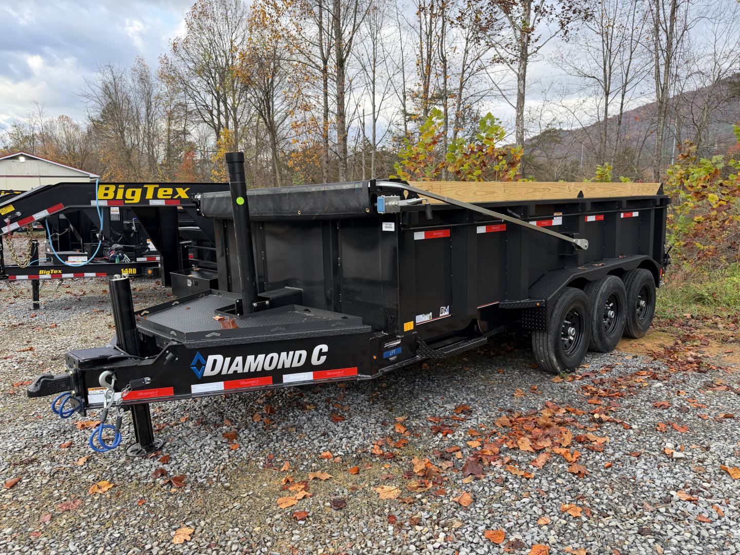 New 2026 Diamond C Lpt307 TELESCOPIC DUMP TRAILER PACESETTER EDITION LOADED 32” SIDES HYDRO JACK WIRELESS REMOTE