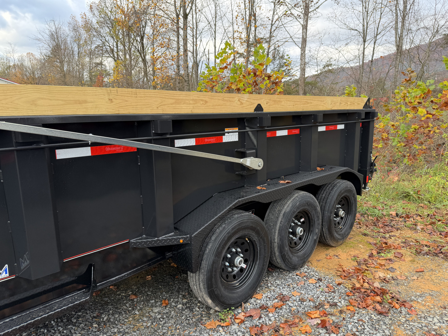 New 2026 Diamond C Lpt307 TELESCOPIC DUMP TRAILER PACESETTER EDITION LOADED 32” SIDES HYDRO JACK WIRELESS REMOTE