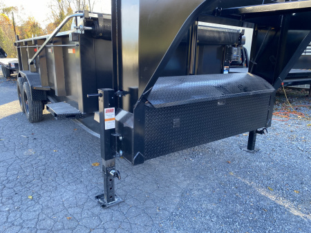 New 2026 Diamond C LPT210 TELESCOPIC GOOSENECK DUMP TRAILER 7 GAUGE 32” SIDES POWER ELECTRIC WIRELESS TARP ,