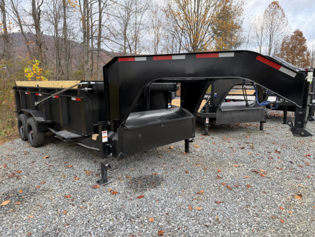 New 2026 Diamond C LPT210 TELESCOPIC GOOSENECK DUMP TRAILER 7 GAUGE 32” SIDES POWER ELECTRIC WIRELESS TARP ,