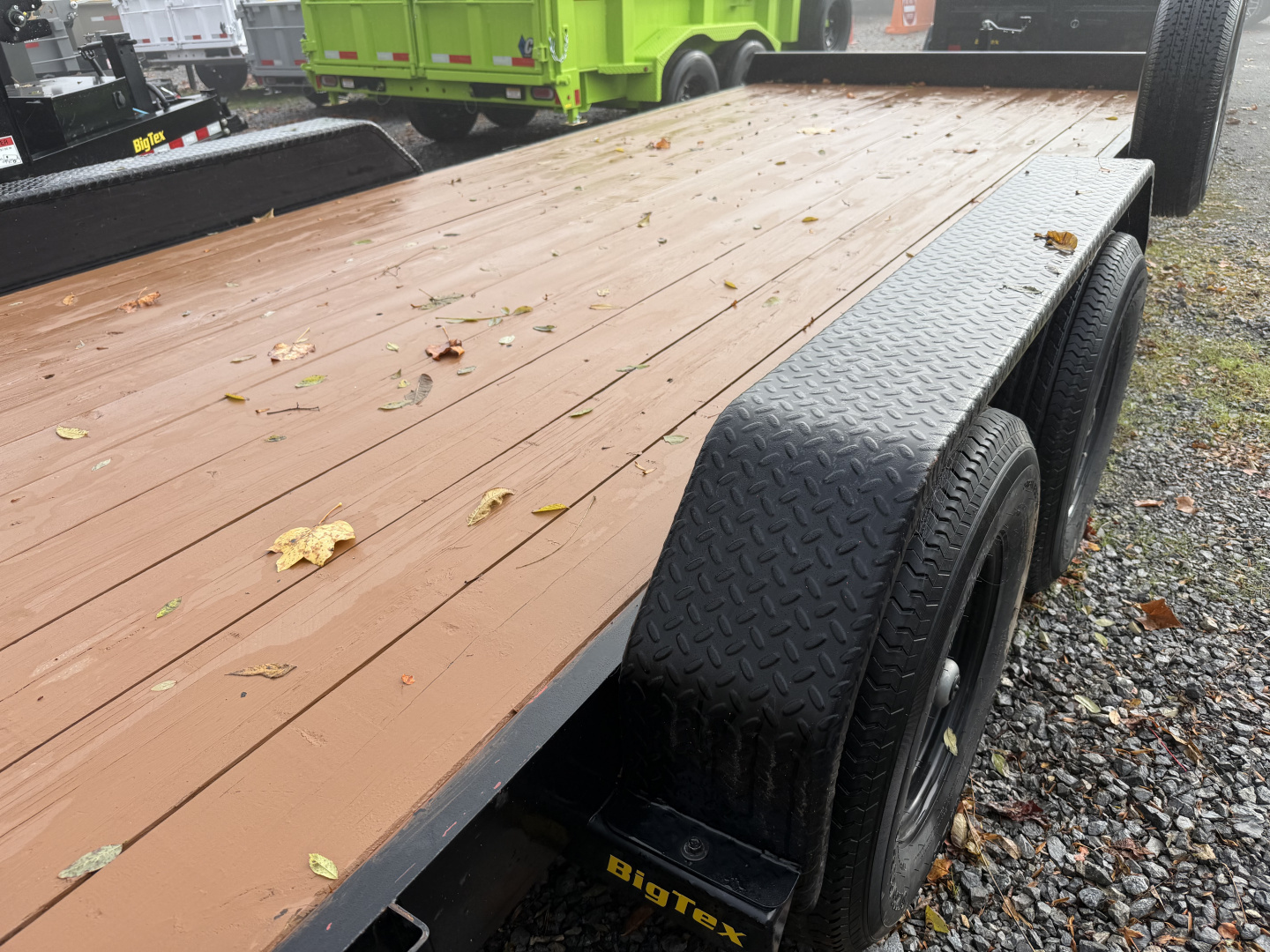 Used 2023 Big Tex Trailers 14EE Equipment Trailer ( USED) 6’11”X20’