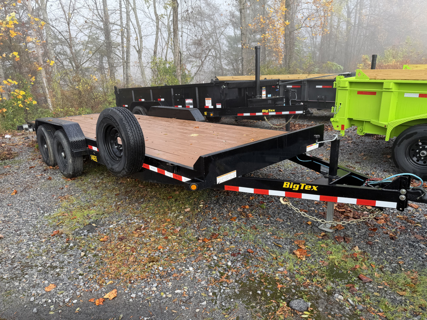 Used 2023 Big Tex Trailers 14EE Equipment Trailer ( USED) 6’11”X20’