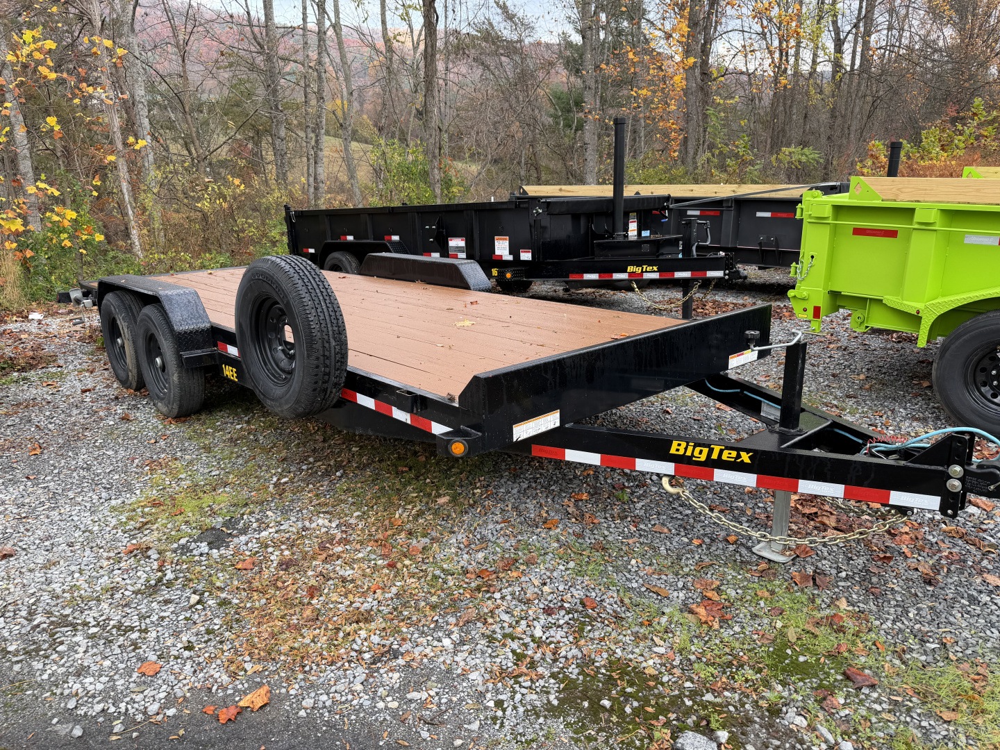 Used 2023 Big Tex Trailers 14EE Equipment Trailer ( USED) 6’11”X20’