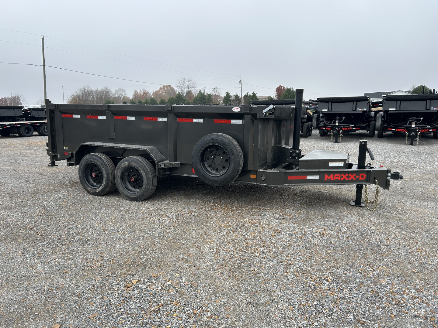 New 2026 MAXXD Dump Trailer | 14' x 83" 17.5K GVWR