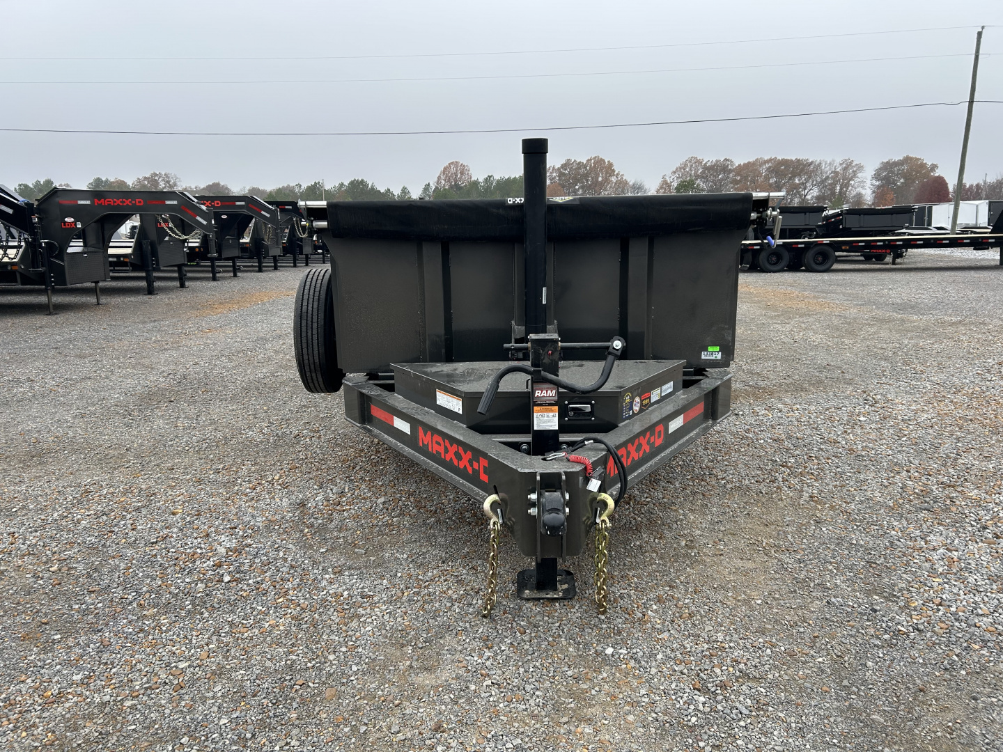 New 2026 MAXXD Dump Trailer | 14' x 83" 17.5K GVWR