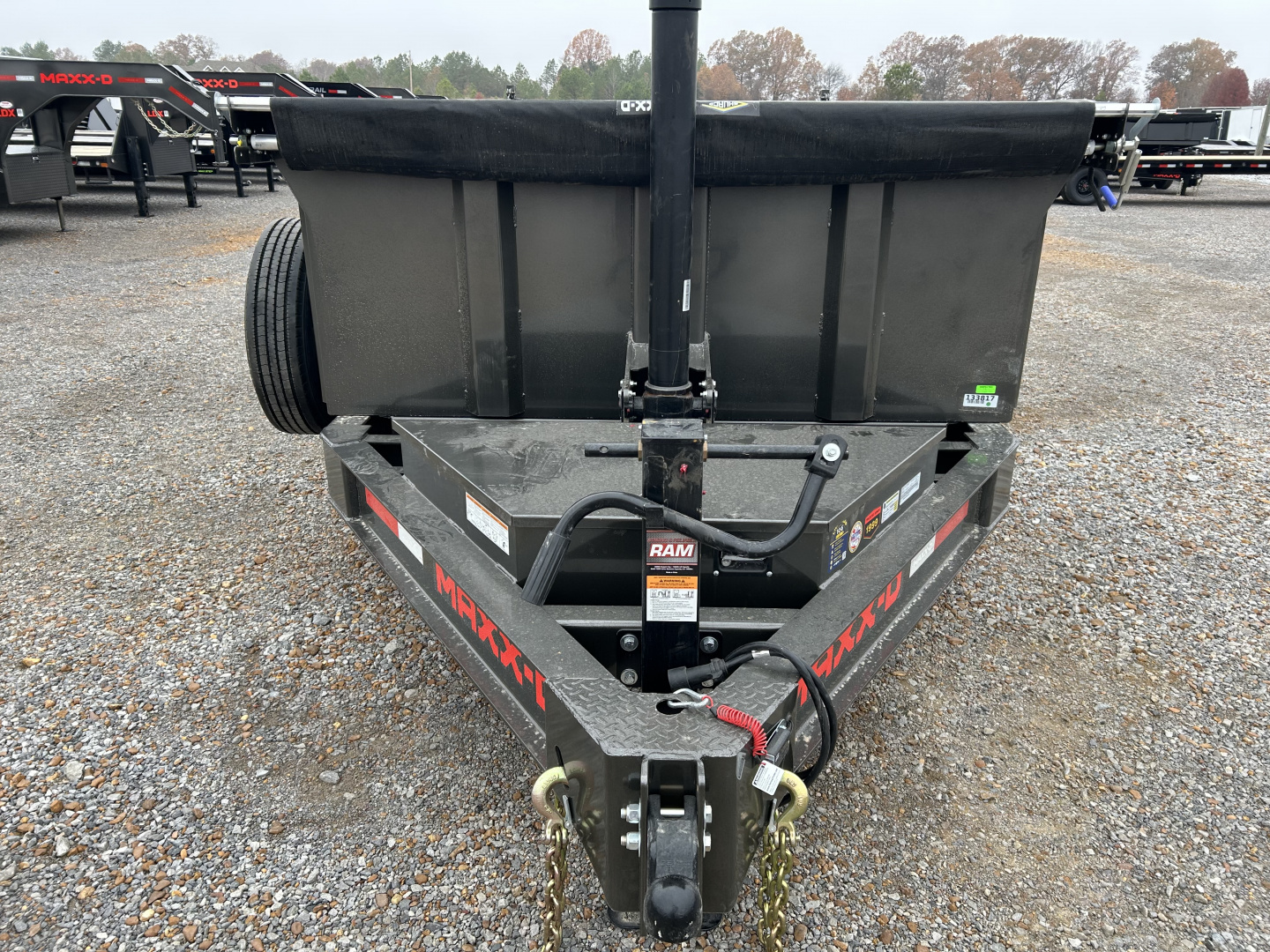 New 2026 MAXXD Dump Trailer | 14' x 83" 17.5K GVWR