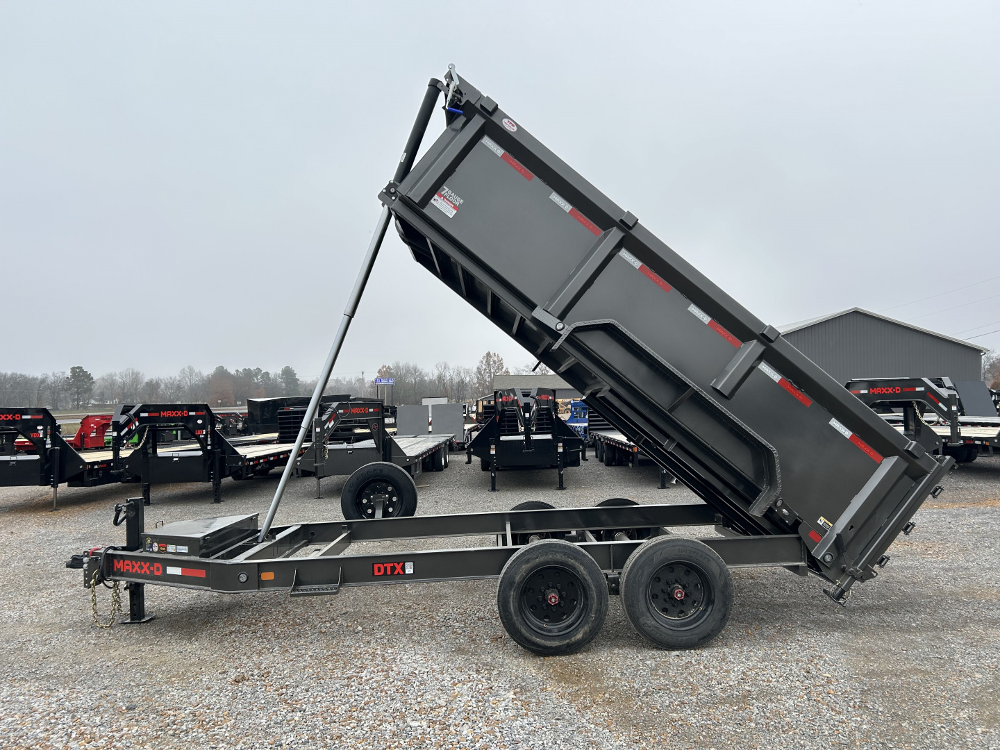 New 2026 MAXXD Dump Trailer | 14' x 83" 17.5K GVWR