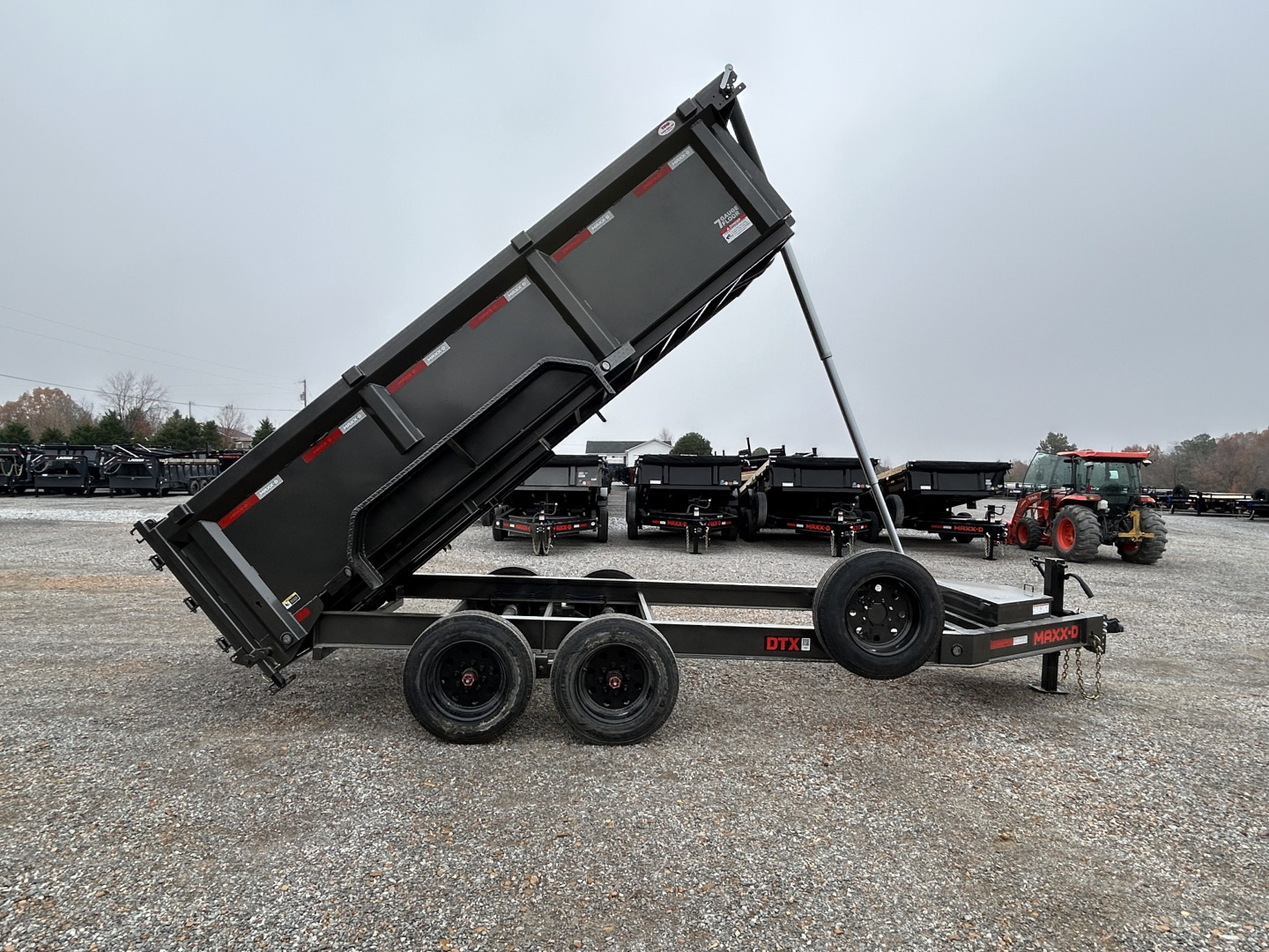 New 2026 MAXXD Dump Trailer | 14' x 83" 17.5K GVWR