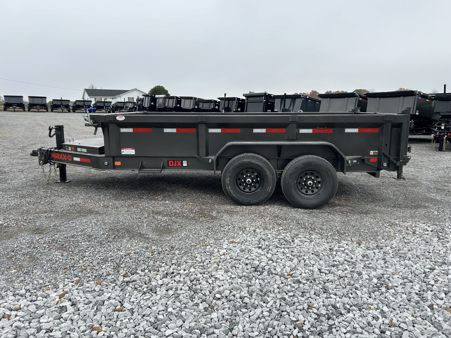 New 2026 MAXXD Dump Trailer | 14' x 83" | 14K GVWR