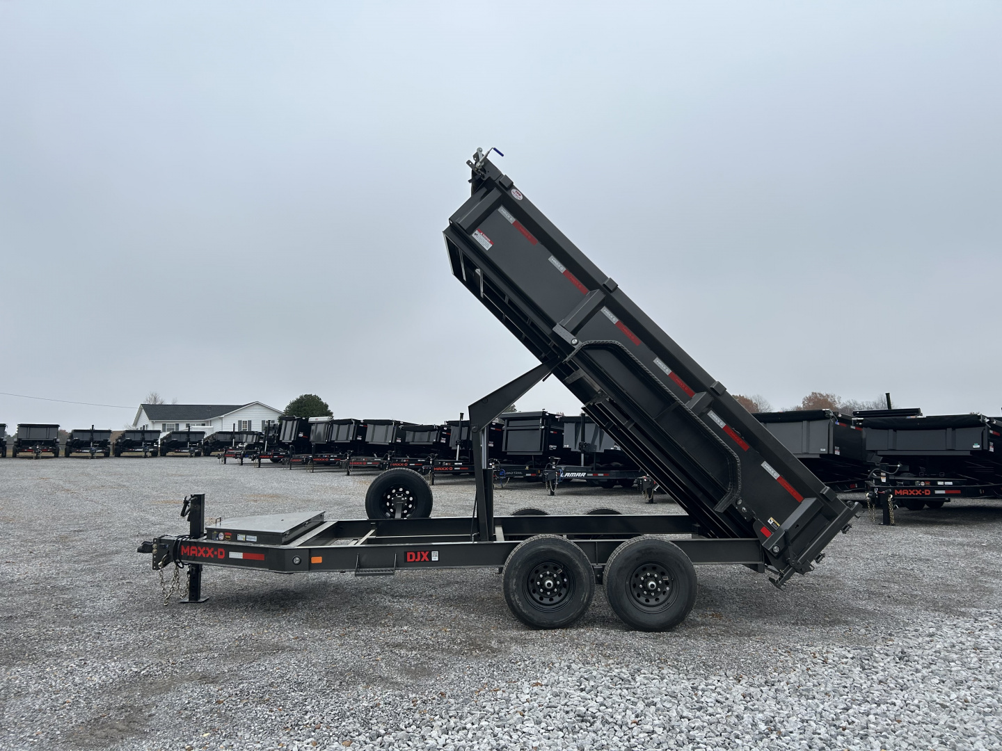 New 2026 MAXXD Dump Trailer | 14' x 83" | 14K GVWR