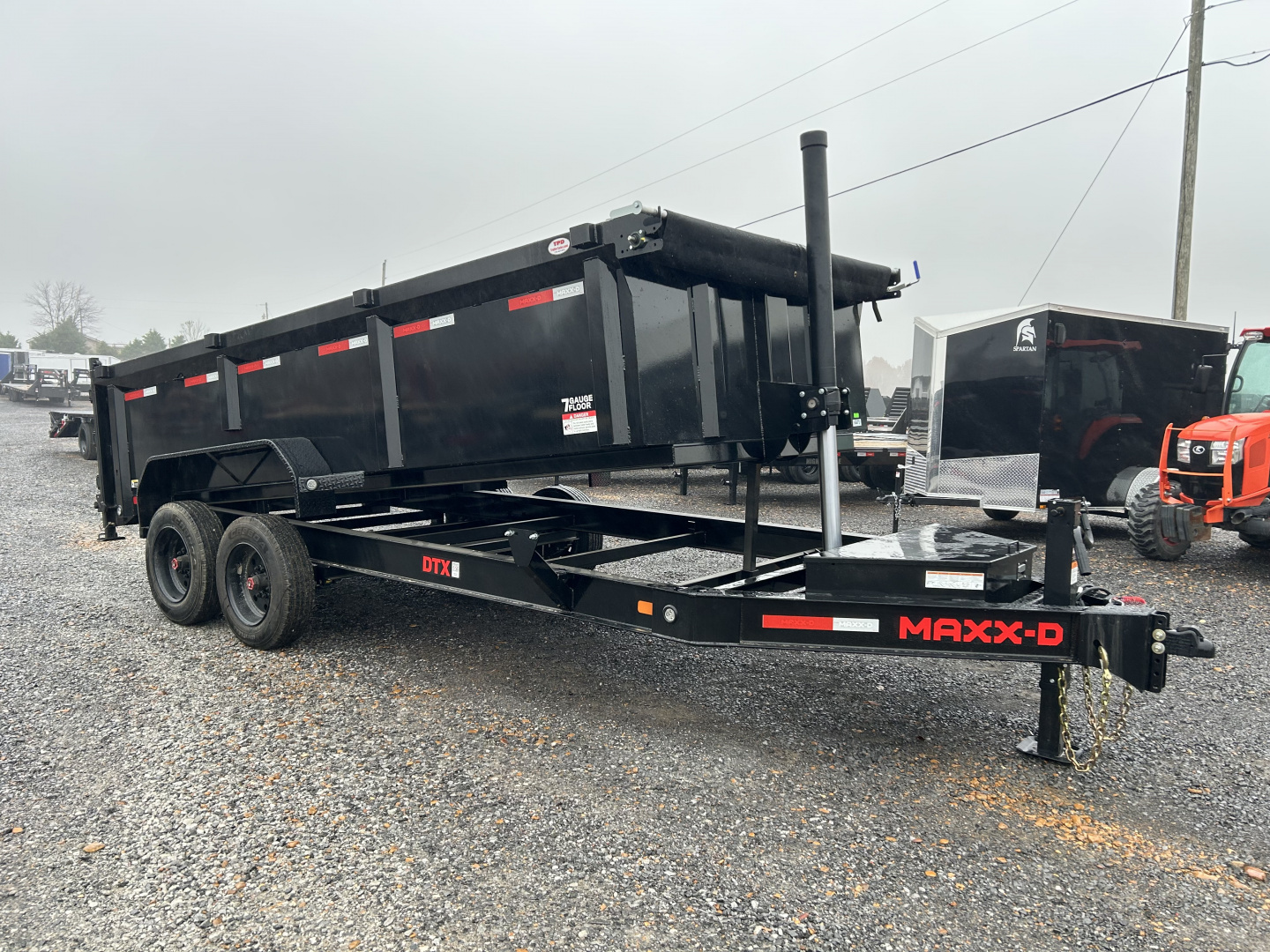 New 2026 MAXXD Dump Trailer | 83" x 16' | 17.5K GVWR