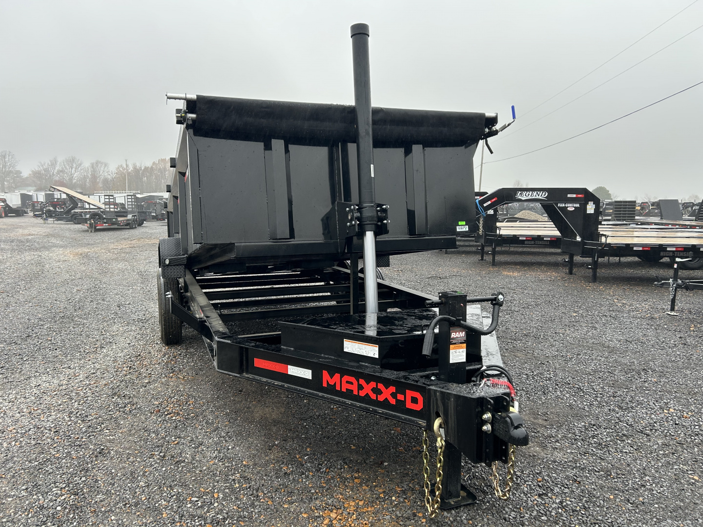 New 2026 MAXXD Dump Trailer | 83" x 16' | 17.5K GVWR