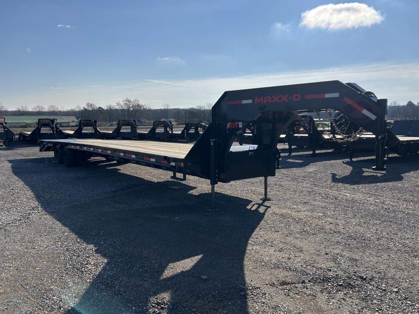 New 2026 MAXXD Gooseneck Flatbed Trailer | 102" x 40' 30K GVWR