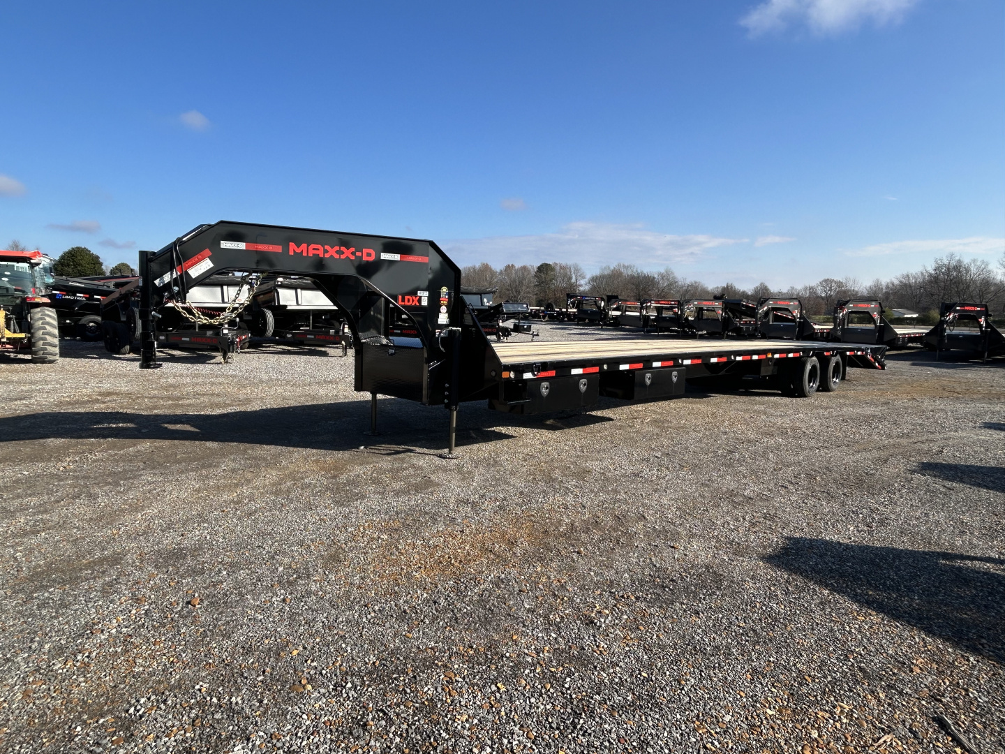 New 2026 MAXXD Gooseneck Flatbed Trailer | 102" x 40' 30K GVWR