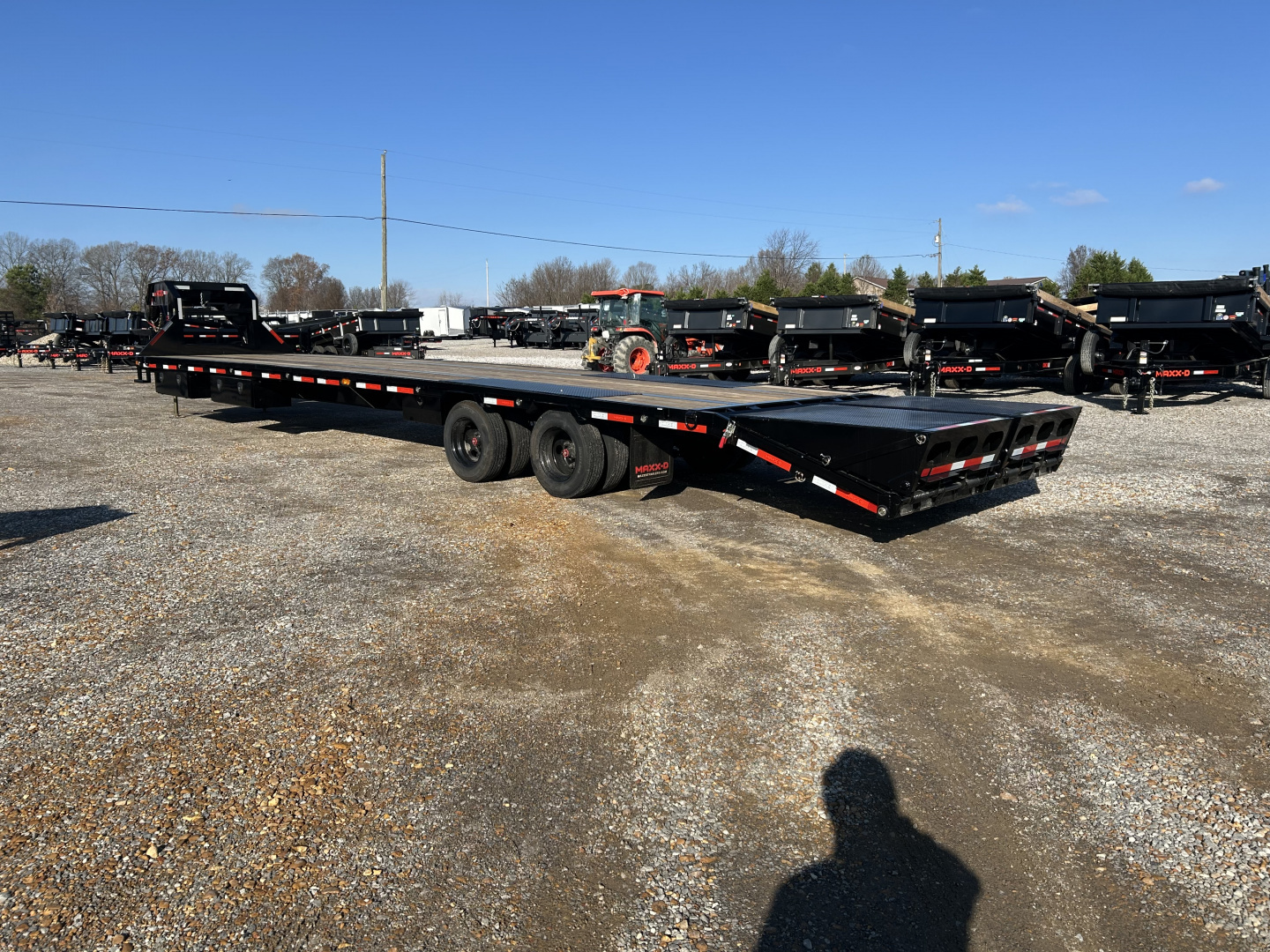 New 2026 MAXXD Gooseneck Flatbed Trailer | 102" x 40' 30K GVWR