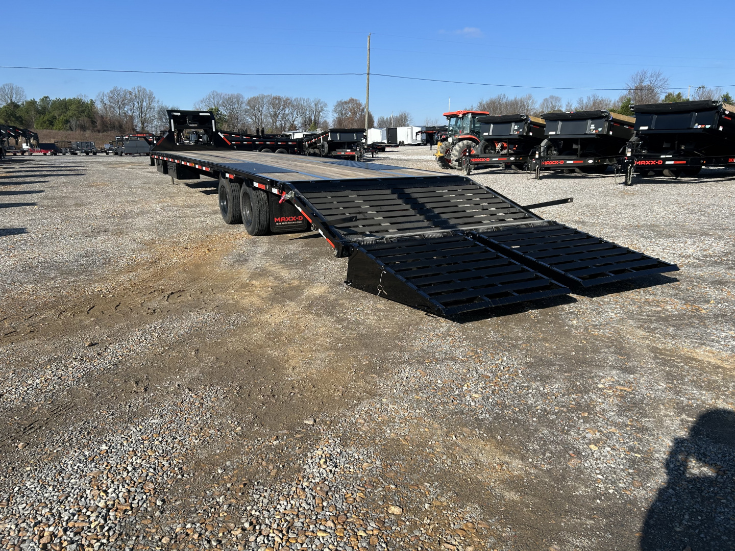 New 2026 MAXXD Gooseneck Flatbed Trailer | 102" x 40' 30K GVWR