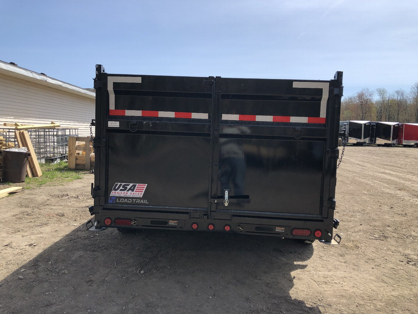 New 2026 Load Trail 14' 14K W/ 4' SIDES Dump Trailer