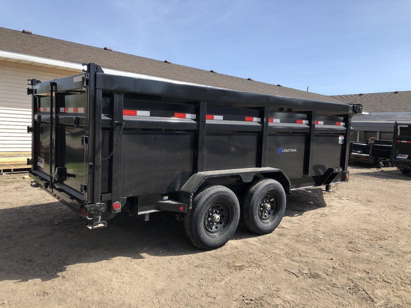 New 2026 Load Trail 14' 14K W/ 4' SIDES Dump Trailer